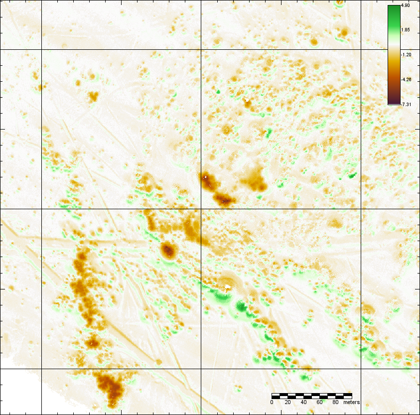 Beaufor Sea Repeat Survey - Bathymetry Difference Map